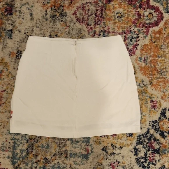 Umgee SZ M Embroidered Floral Skirt - Picture 3 of 8